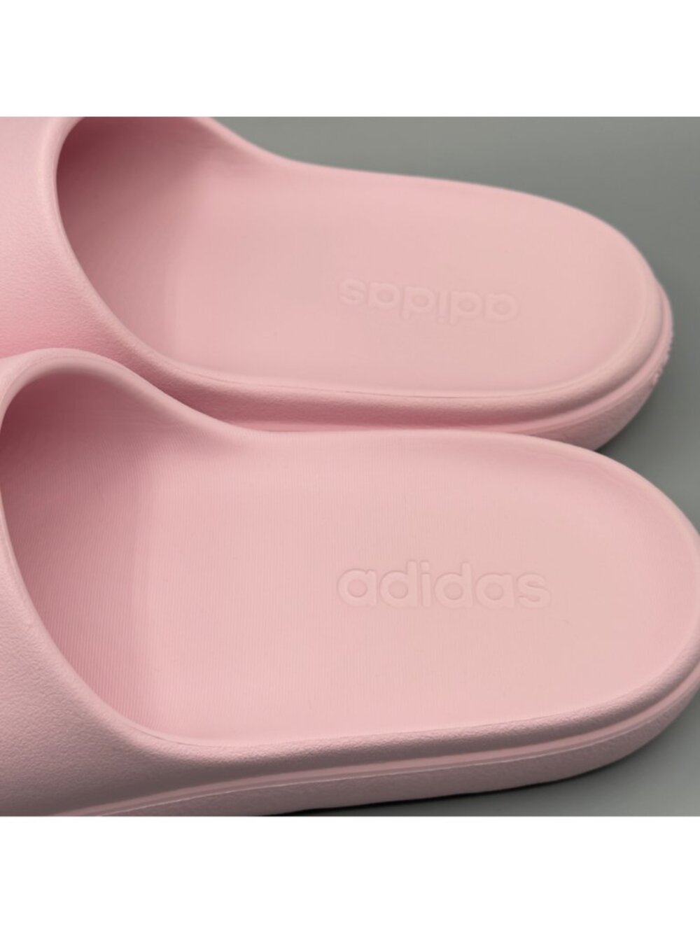 Adidas Adilette Lumia Slides Pink Quick Drying Slip-On Slides W9 - Picture 8 of 9